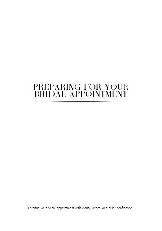 The Faithful Bride Gown Guide